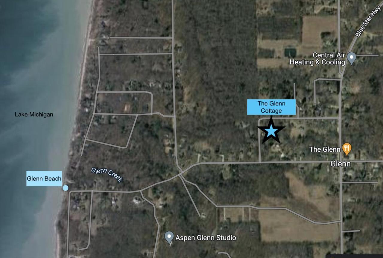 The Charming Glenn Cottage! Walk To Lake Michigan! Fennville Exteriér fotografie